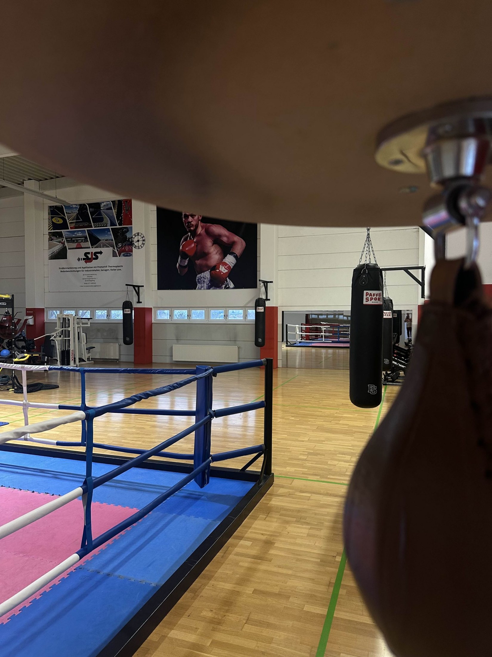 Blick auf den Ring im BODY FIT